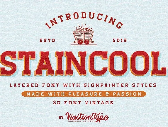 Staincool Base font