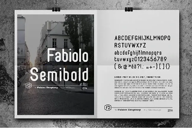 Fabiolo font