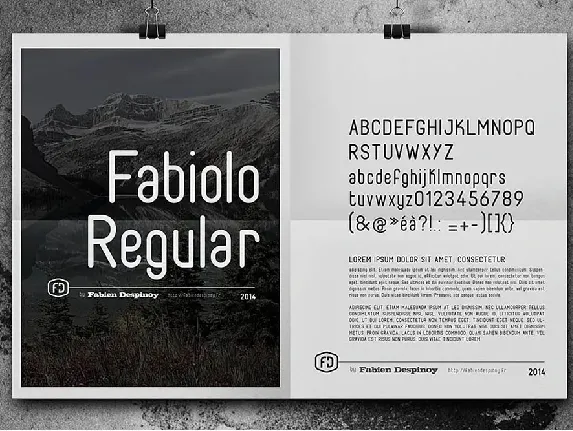 Fabiolo font