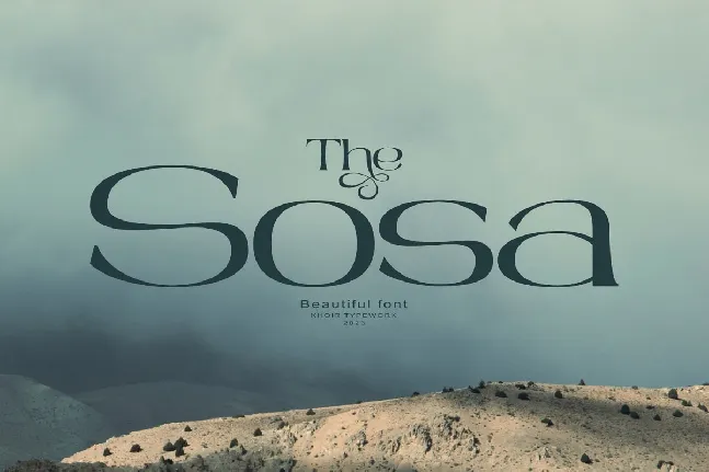 Sosa font