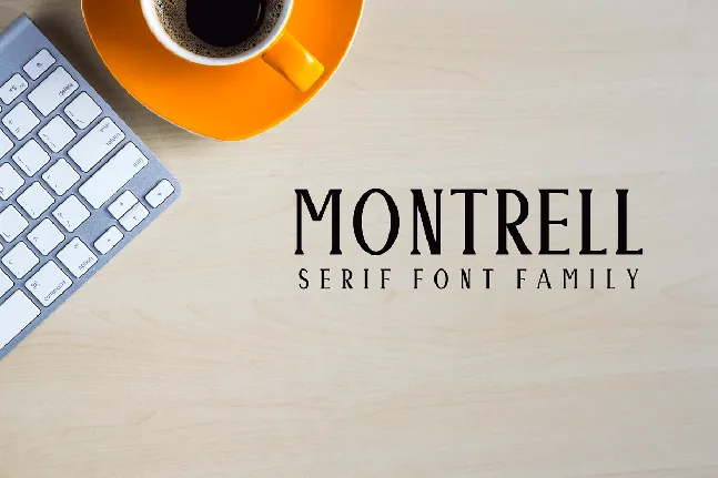 Montrell font