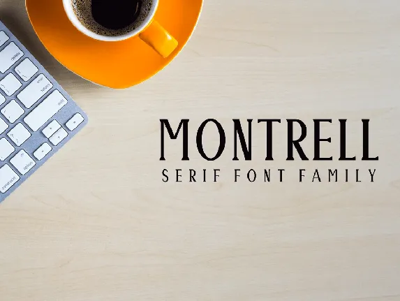 Montrell font