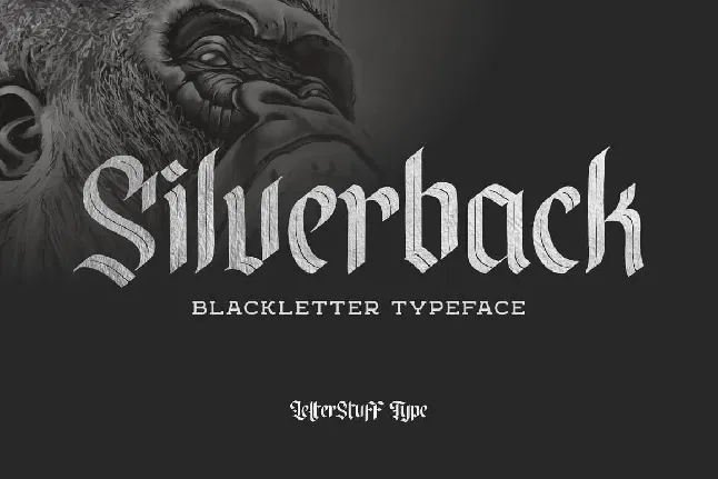 Silverback font