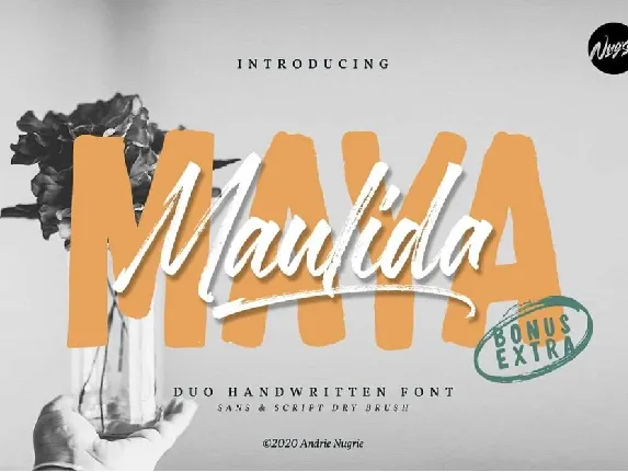 Maulida Maya font