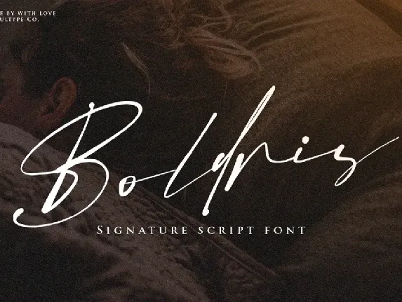 Boldris font