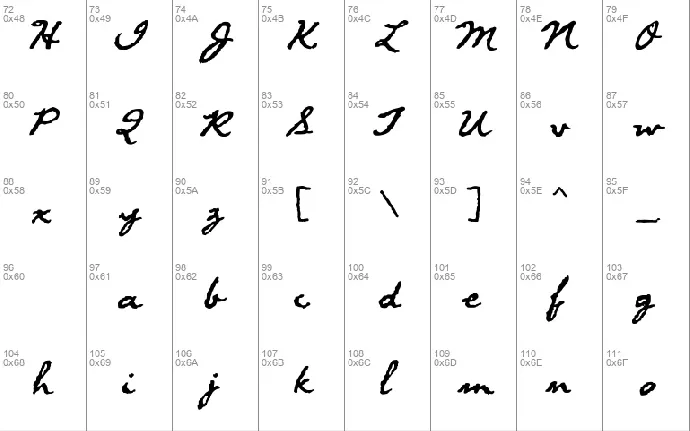 Suwa font