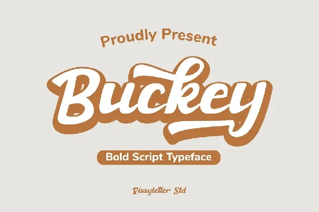 Buckey Typeface font