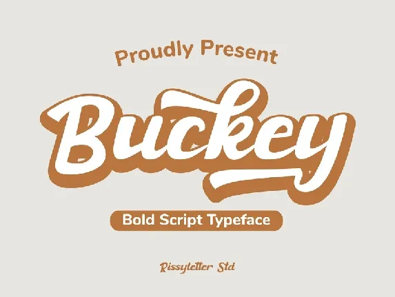 Buckey Typeface font