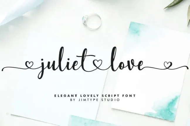 Juliet Love font