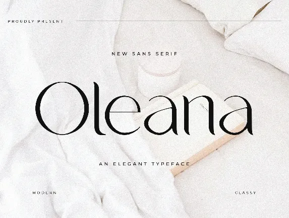 Oleana font