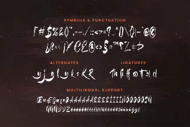 Exceptional font