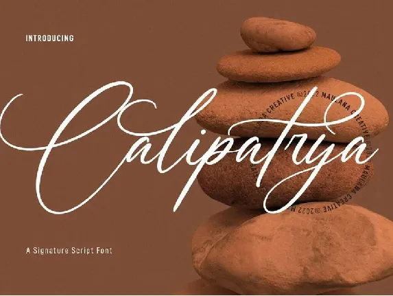 Calipatrya font