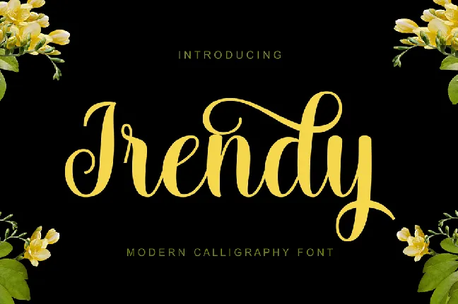 Irendy font