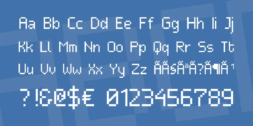 Neue Pixel Sans font