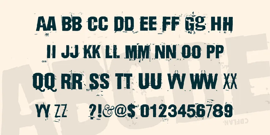 Dharma Bum font