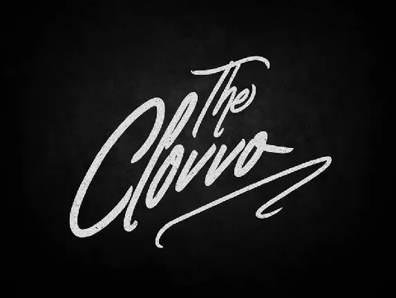 Clovvo Script Free font