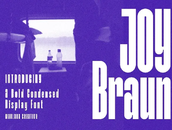 Joy Braun font