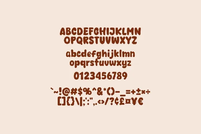 Fancake font