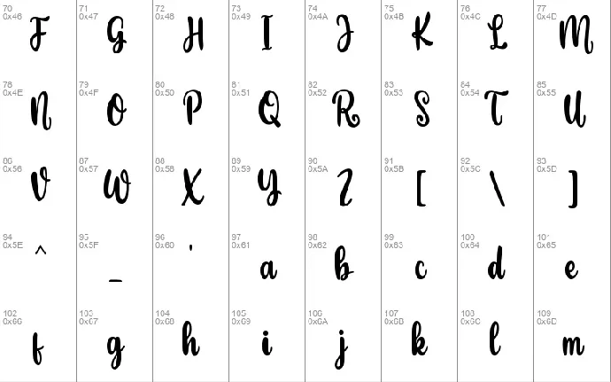 BeautifulHoliday font