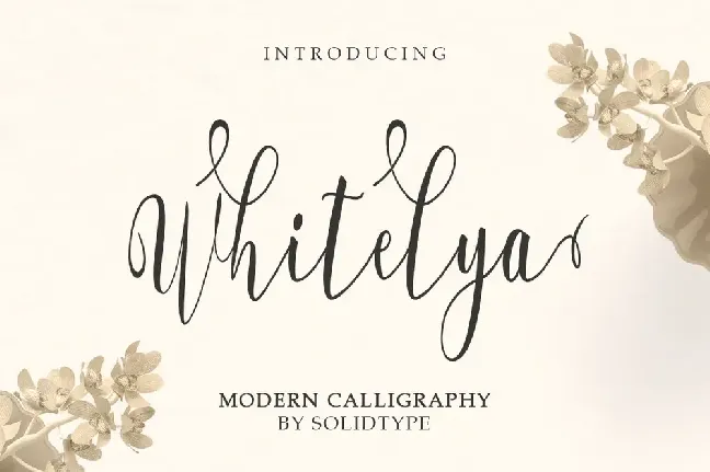 Whitelya Script font