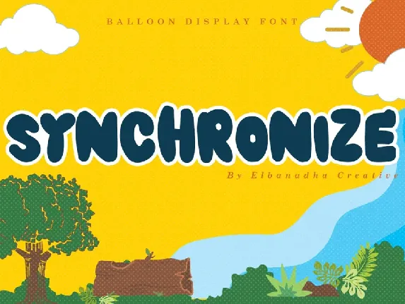 SYNCHRONIZE DEMO font