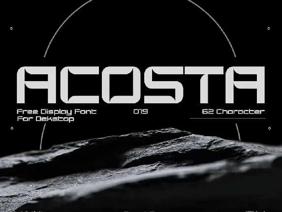 Acosta font