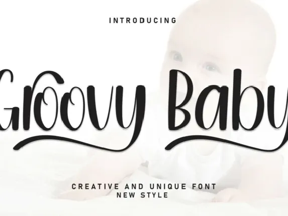 Groovy Baby font