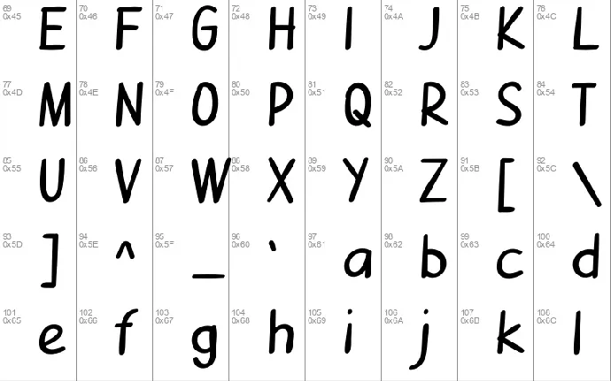 Marinda font