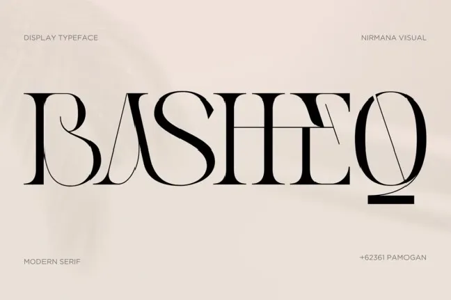 Basheq font