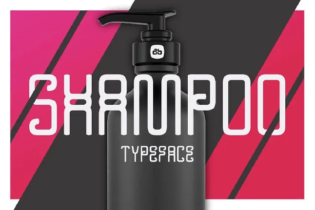 Shampoo font