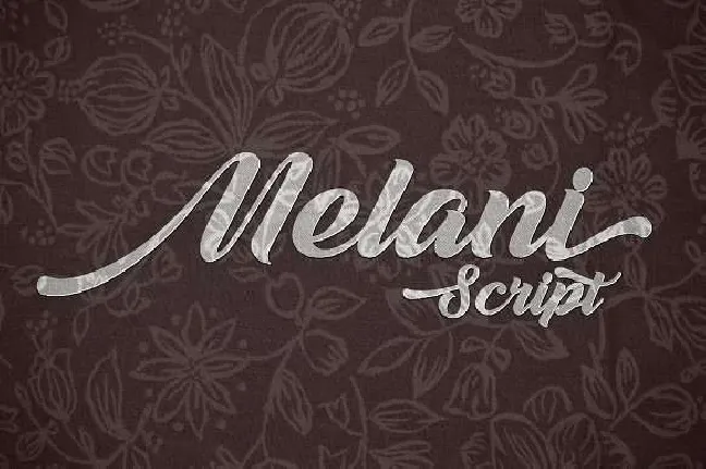 Melani font