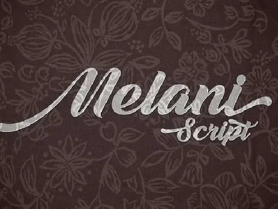 Melani font