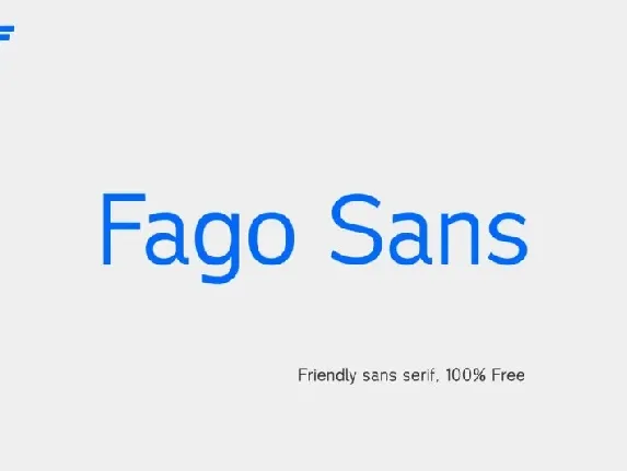 Fago Sans font