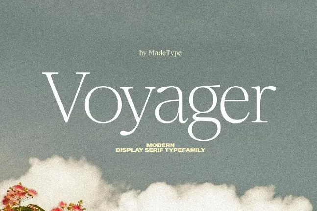 MADE Voyager PERSONAL_USE font