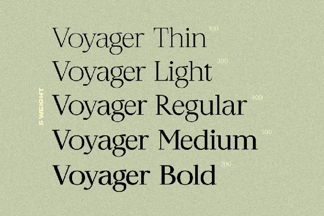 MADE Voyager PERSONAL_USE font