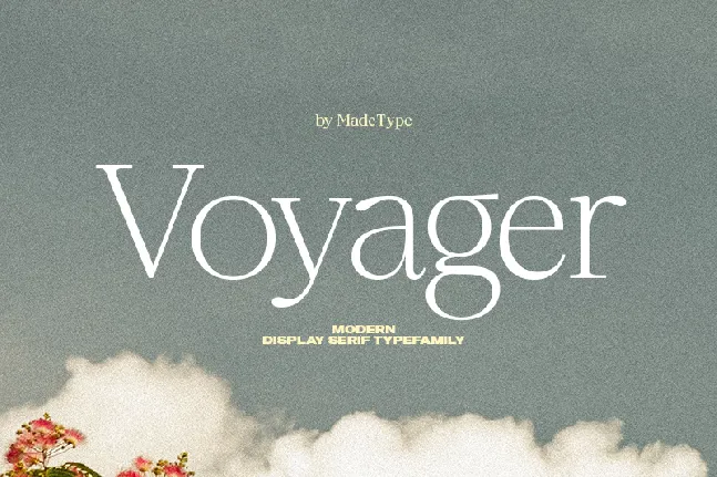 MADE Voyager PERSONAL_USE font