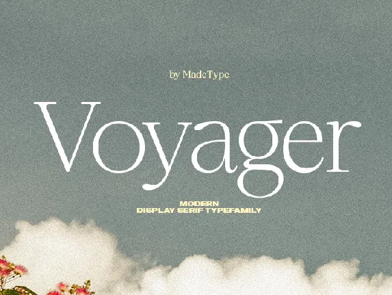 MADE Voyager PERSONAL_USE font