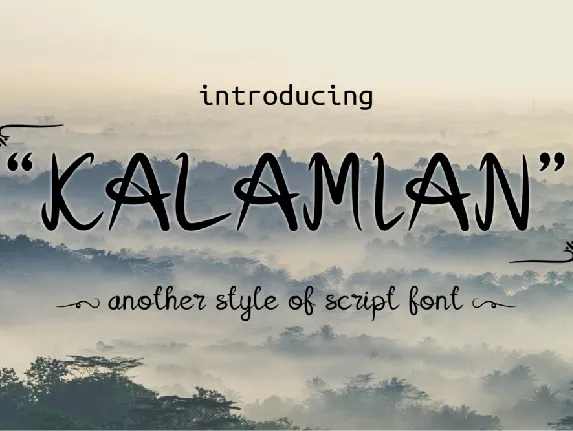 Kalamian font