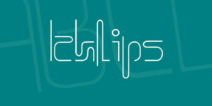 Icklips font