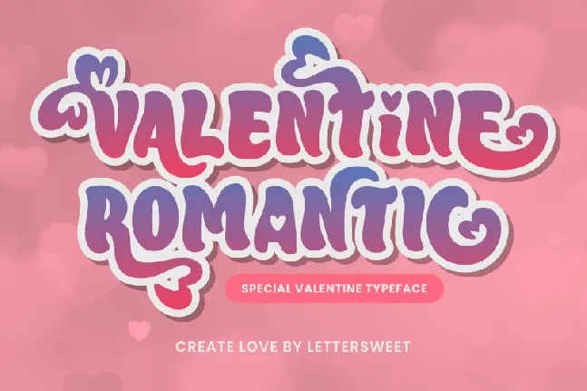 Valentine Romantic font