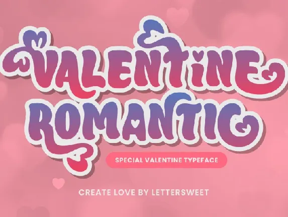 Valentine Romantic font