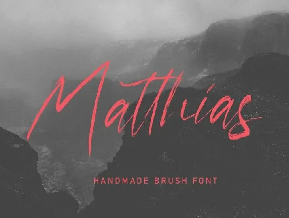 Matthias font