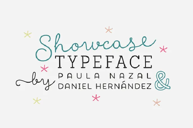 Showcase Family font