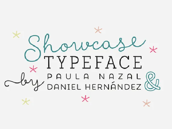 Showcase Family font