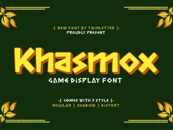 Khasmox font