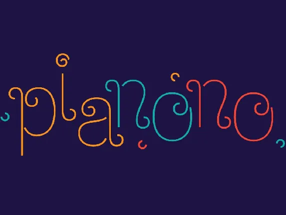 Pianono Typeface font