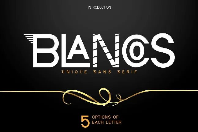 Blancos font