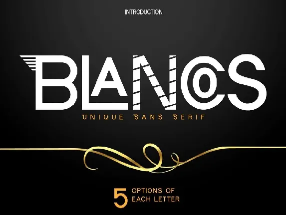 Blancos font