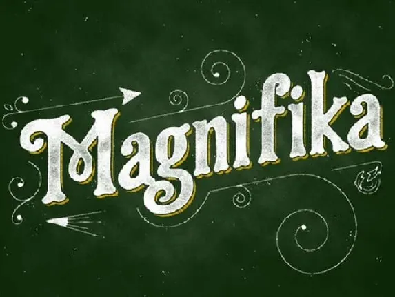 Magnifika Free font