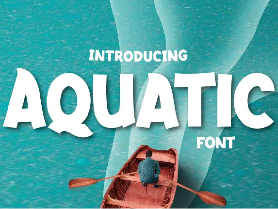 Aquatic font